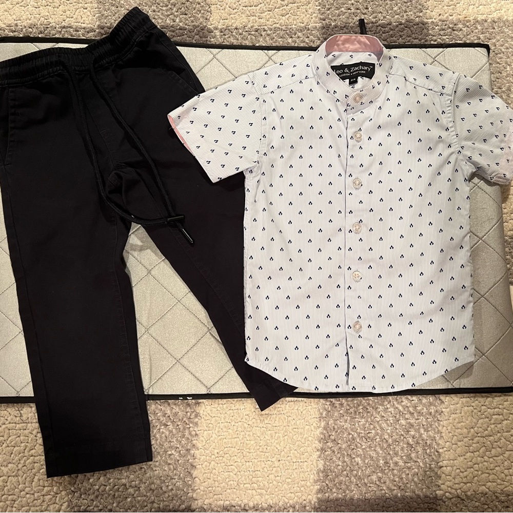 Leo & Zachary size 2/3 Toddler Boys Outfit.